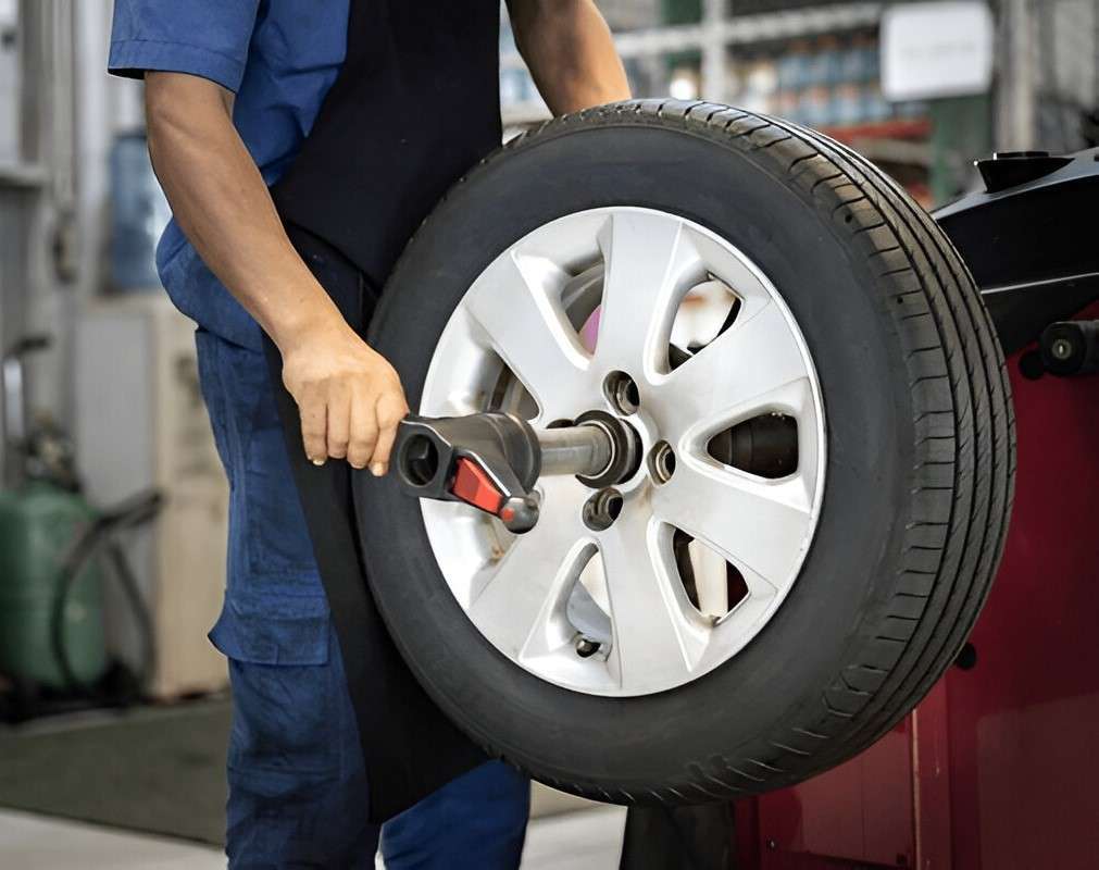Vehicle Tire rotation services in Vancouver Island